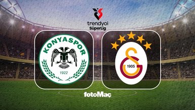 Konyaspor-Galatasaray maçı izle: Saat kaçta, hangi kanalda? Muhtemel 11'ler
