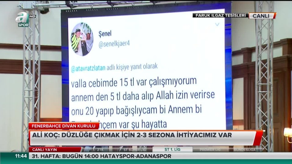 Ali Koc Bir Galatasarayli Fener Ol Kampanyasina 500 Bin Tl Bagis Yapti Videosunu Izle Fotoma