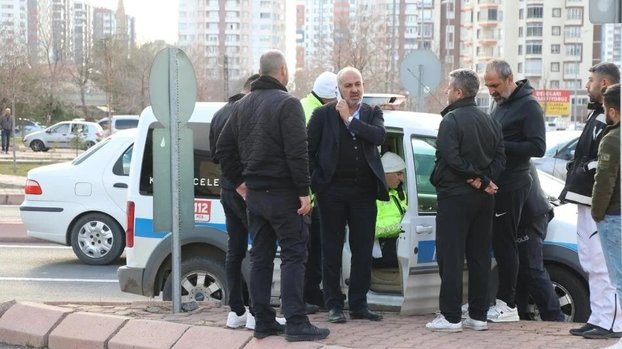 Kayserispor Başkanı Ali Çamlı kaza yaptı!