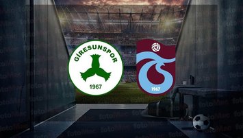Giresunspor - Trabzonspor maçı saat kaçta?