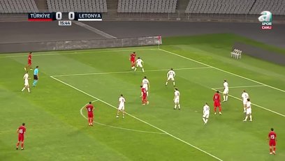 >Türkiye U21 3-0 Letonya U21 | MAÇ ÖZETİ