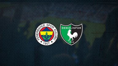 Fenerbahçe - Denizlispor maçı ne zaman, saat kaçta ve hangi kanalda canlı yayınlanacak? | Süper Lig