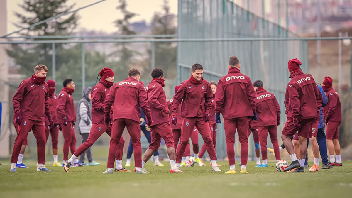 Trabzonspor, Kasımpaşa maçının hazırlıklarına devam etti