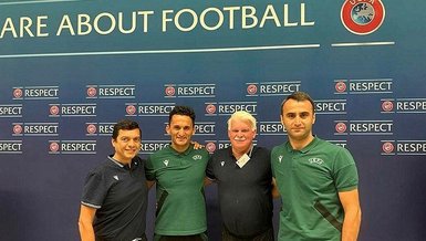 Atilla Karaoğlan ve Erkan Özdamar UEFA CORE Consolidation kampına katıldı