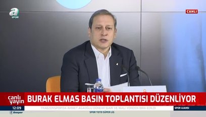 >Burak Elmas basının karşısına çıktı!