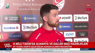 Salih Özcan: İnşallah lider olarak EURO 2024'e gideriz