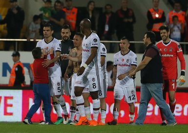Beşiktaş maçı sonuna bu görüntü damga vurdu