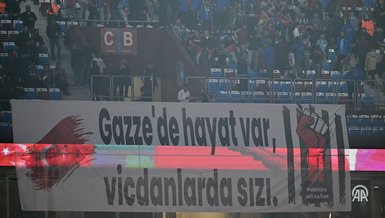 Trabzonspor'dan Filistin'e destek mesajları!