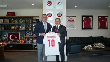 Özbek’ten TFF’ye ziyaret
