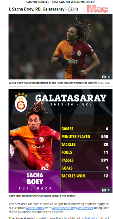 TRANSFER HABERİ - Galatasaray'ın yıldızı Chelsea'ye gidiyor! İngiliz basını duyurdu