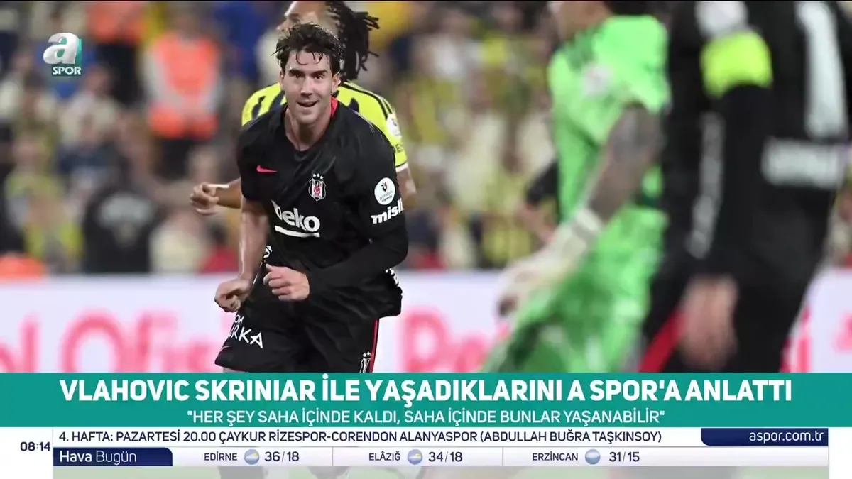 Dusan Vlahovic'ten derbi sonrası Skriniar yanıtı! Yaşananları anlattı