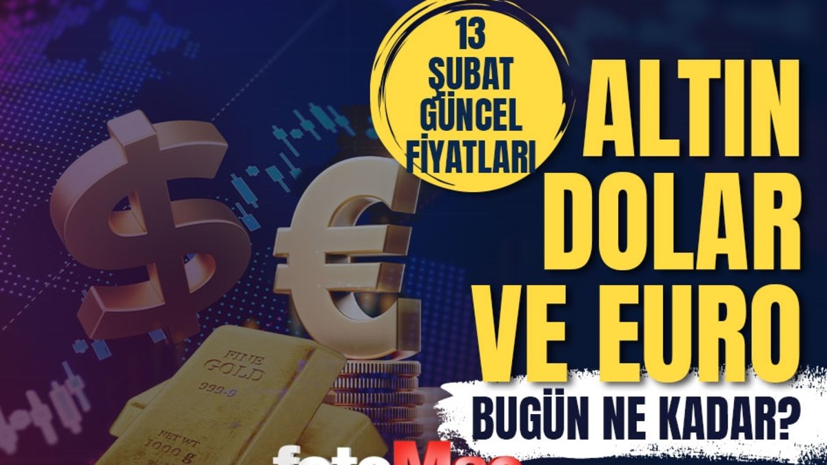 Gram altın fiyatı 13 Şubat: Çeyrek, yarım, tam altın güncel değerleri ve Dolar Kuru Gram altın fiyatı 13 Şubat: Çeyrek, yarım, tam altın güncel değerleri ve Dolar Kuru