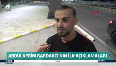>Galatasaray’ın yeni transferi Abdülkerim Bardakcı’dan ilk açıklamalar!