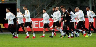 Galatasaray'da Başakşehir maçı hazırlıkları