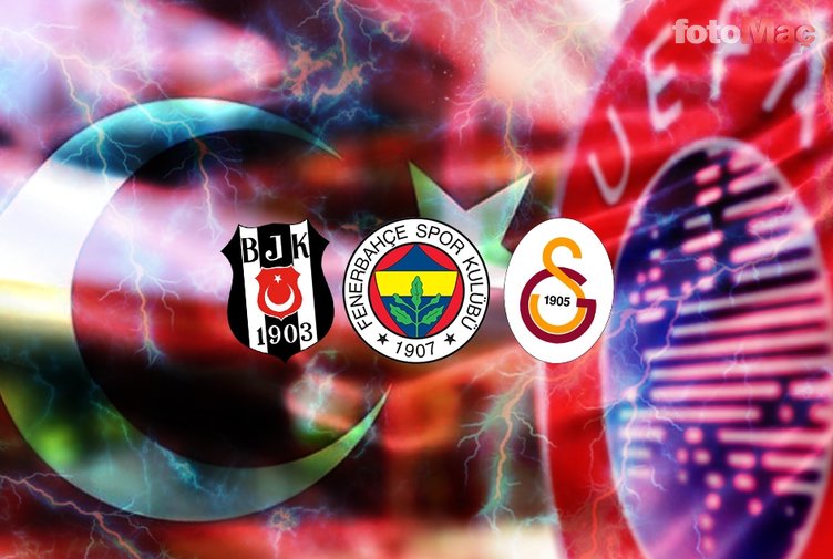 UEFA ÜLKE PUANI SON DURUM | Türkiye UEFA ülkeler sıralamasında kaçıncı? Beşiktaş, Fenerbahçe ve Galatasaray...