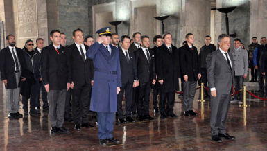 Anıtkabir’i ziyaret