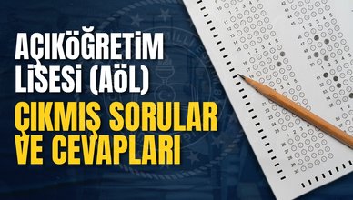AÖL ÇIKMIŞ SORULAR | 📝MEB AÖL çıkmış sorular ve cevap anahtarı PDF indir