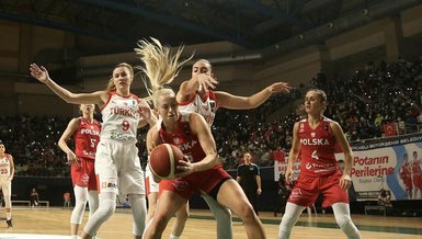 SON DAKİKA - A Milli Kadın Basketbol Takımı'mız Polonya'yı 52-41 mağlup etti!