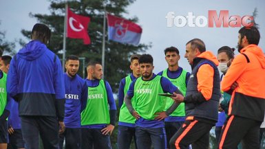 Trabzonspor’da teknik direktör Abdullah Avcı ilk idmanına çıktı!