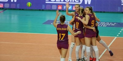 Galatasaray'da Dörtlü Final sevinci