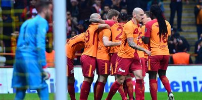 Galatasaray ile Konyaspor  34. randevuda