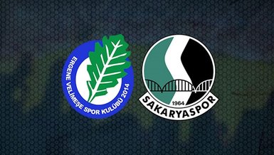 Ergene Velimeşespor - Sakaryaspor maçı ne zaman, saat kaçta ve hangi kanalda CANLI yayınlanacak?