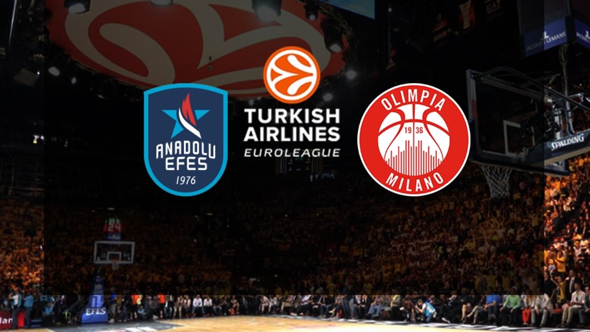 THY Euroleague | Anadolu Efes - Olimpia Milano maçı ne zaman, saat kaçta, hangi kanalda? THY Euroleague | Anadolu Efes - Olimpia Milano maçı ne zaman, saat kaçta, hangi kanalda?