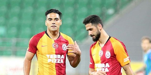Falcao ile Lemina yine yok