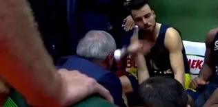 Obradovic Melih Mahmutoğlu’na tokat attı!