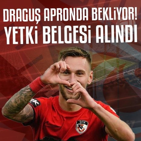 Trabzonspor haberleri: Draguş apronda bekliyor