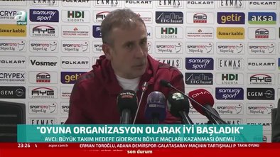 Abdullah Avcı Altay - Trabzonspor maçı sonrası konuştu!