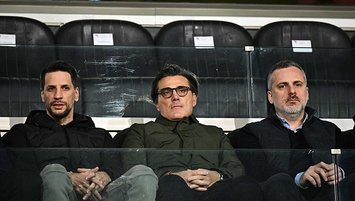 Montella tribünde izledi