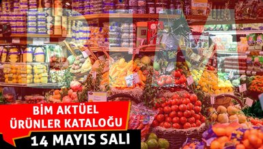 BİM AKTÜEL KATALOG 14 MAYIS | Bu Salı Bim'de hangi ürünler indirimde?