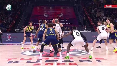>Fenerbahçe Beko 22-24 Beşiktaş GAİN | 1. Periyot sonucu