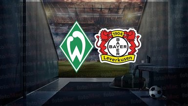 Werder Bremen - Bayer Leverkusen maçı ne zaman? Saat kaçta ve hangi kanalda canlı yayınlanacak? | Almanya Bundesliga