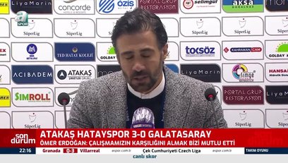 >Ömer Erdoğan basın toplantısında konuştu!