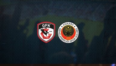 Gaziantep FK Gençlerbirliği maçı CANLI