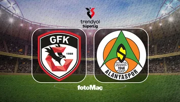 Gaziantep FK-Alanyaspor maçı detayları!