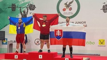 Milli halterci Ali Oflaz Avrupa şampiyonu oldu!