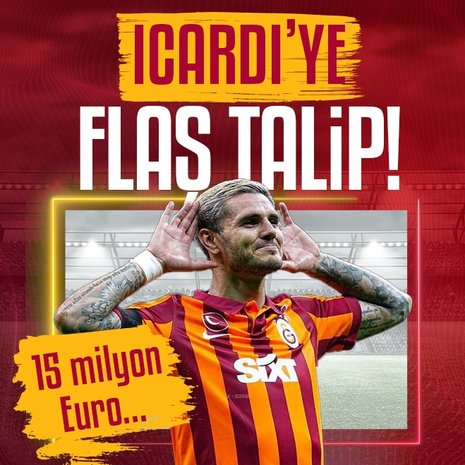 GALATASARAY TRANSFER HABERİ | Mauro Icardi’ye flaş talip! 15 milyon Euro...
