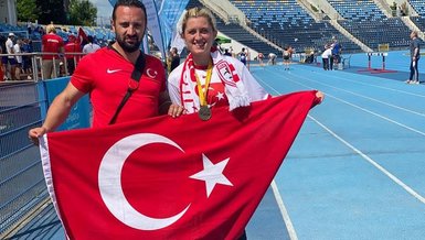 Son dakika spor haberi: Özel sporcu Fatma Damla heptatlonda dünya şampiyonu oldu