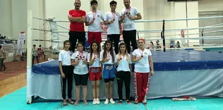 Diyarbakırlı kick boksçulardan 20 madalya