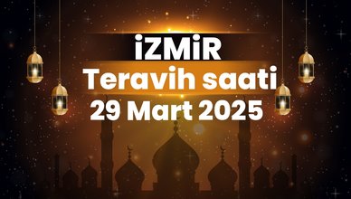 İzmir 29 Mart teravih namazı saat kaçta? | İzmir teravih vakitleri 2025