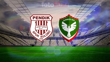 ATKO Grup Pendikspor-Amed SK maçı canlı yayın: Saat kaçta ve hangi kanalda?