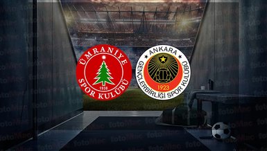 Ümraniyespor - Gençlerbirliği maçı ne zaman, saat kaçta ve hangi kanalda canlı yayınlanacak? | Trendyol 1. Lig