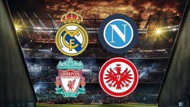 Real Madrid Liverpool | Napoli Eintracht Frankfurt | CANLI