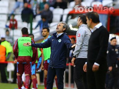 Konyaspor - Trabzonspor maçı sonrası şok sözler! Senin ağzını burnunu kırarım