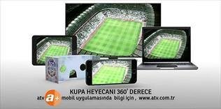 Kupa finalini 360 derece izleyin