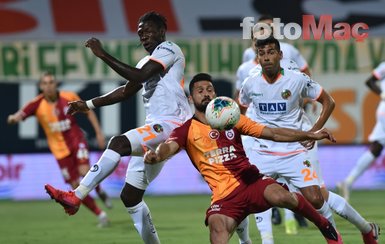 Alanyaspor - Galatasaray maçından kareler...