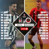 Beşiktaş-Gençlerbirliği | CANLI